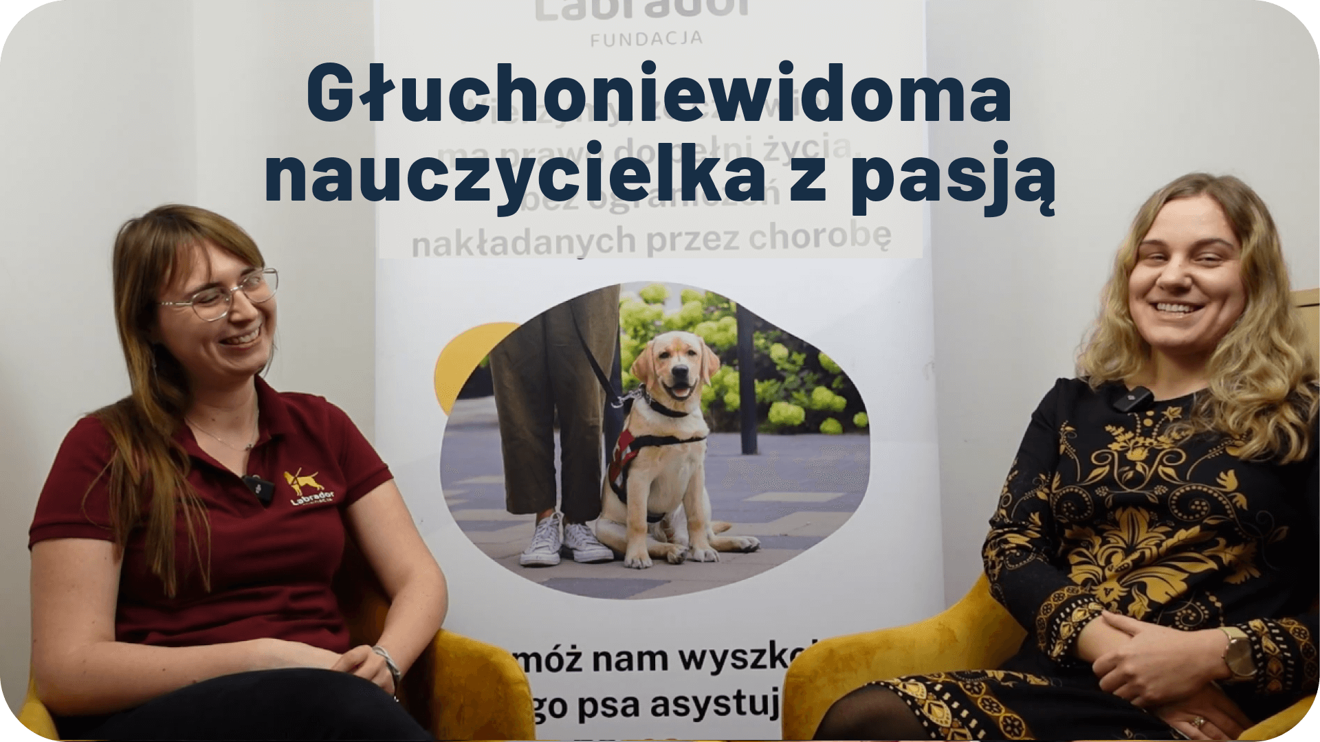 Głuchoniewidoma nauczycielka z pasją