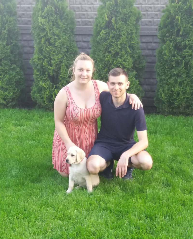 Martyna Głuszak i Paweł Banaś z Juką